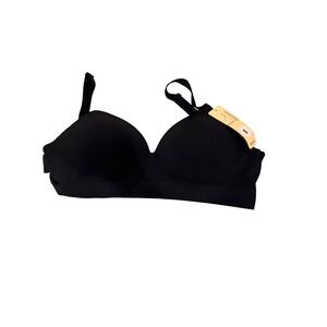 Truekind Black Supportive Comfort Wireless Shaping Bra Size S
